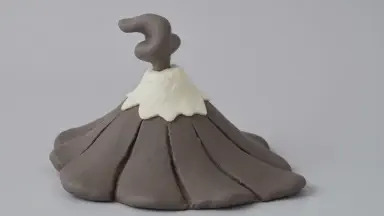 火山の噴煙で正確な時報、気象庁試験 - Style 3