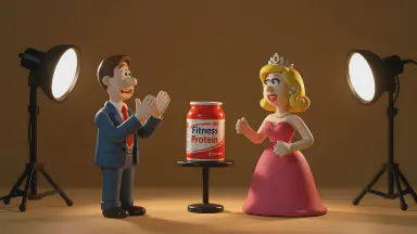Leading Muscle Man Out, Protein Can Cast as Romantic Lead - Style 3