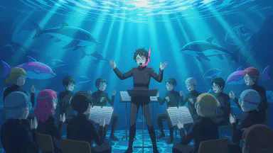 New Musical 'Drowning Notes' — The Night All Audience Members Become Divers - Style 1